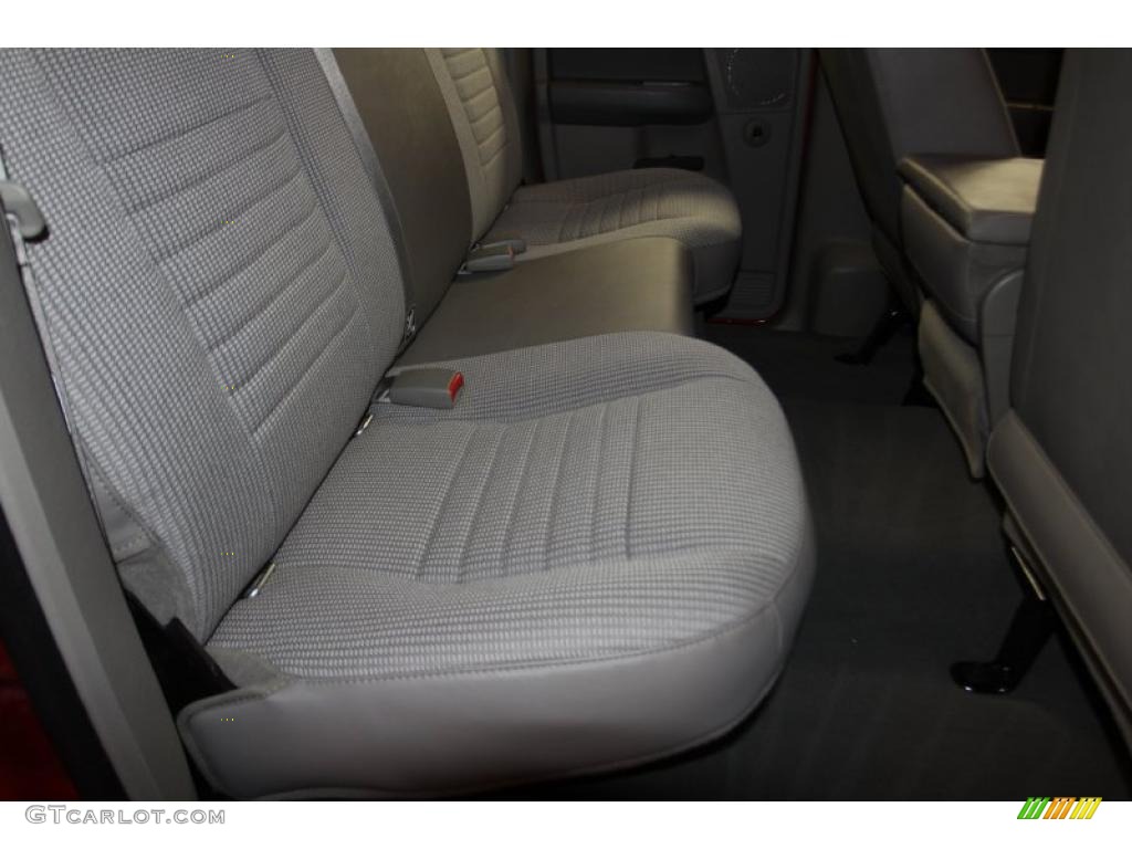 2008 Ram 1500 Lone Star Edition Quad Cab - Inferno Red Crystal Pearl / Medium Slate Gray photo #43