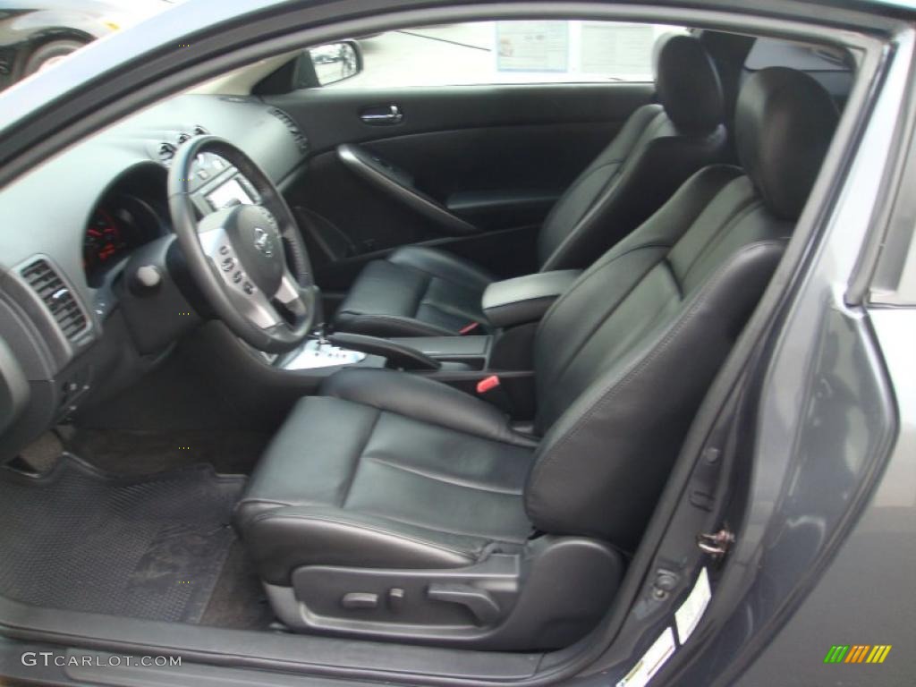 Charcoal Interior 2009 Nissan Altima 3.5 SE Coupe Photo #42645692