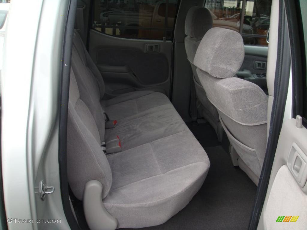Charcoal Interior 2003 Toyota Tacoma V6 TRD Double Cab 4x4 Photo #42646388