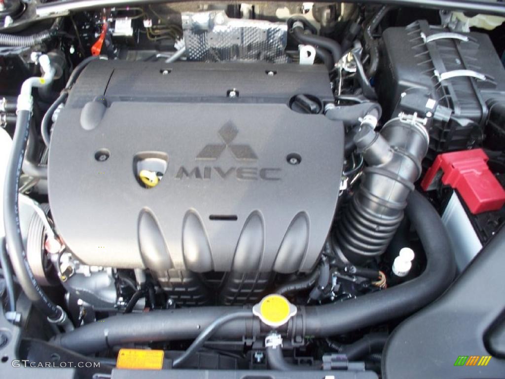 2011 Mitsubishi Lancer Sportback GTS 2.4 Liter DOHC 16-Valve MIVEC 4 Cylinder Engine Photo #42646408