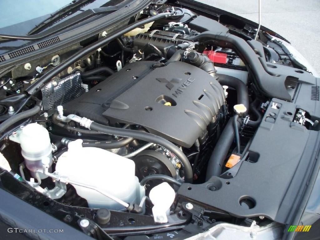 2011 Mitsubishi Lancer Sportback GTS 2.4 Liter DOHC 16-Valve MIVEC 4 Cylinder Engine Photo #42646424