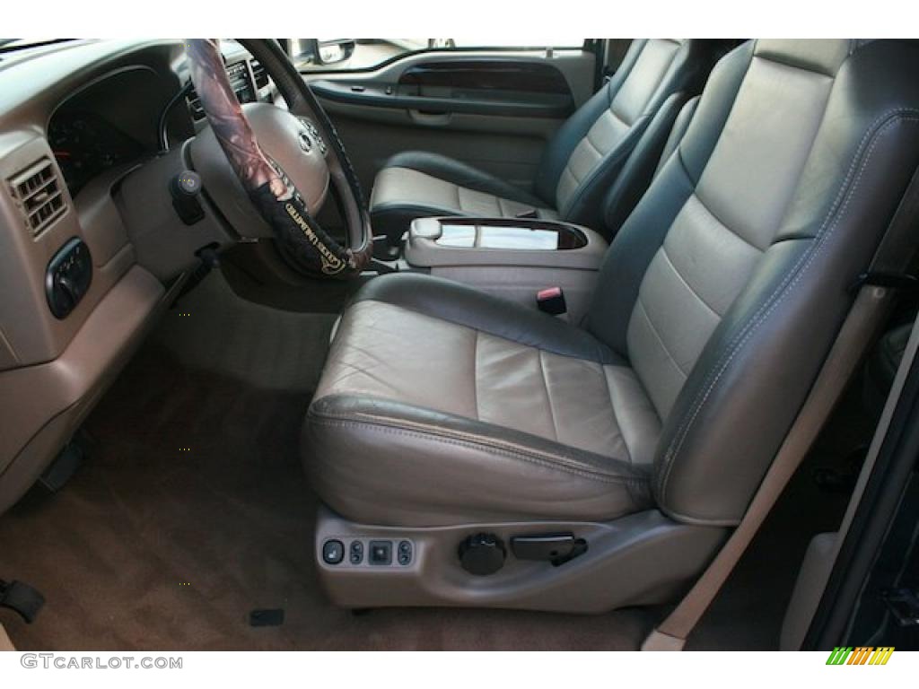 Medium Parchment Interior 2003 Ford Excursion Eddie Bauer 4x4 Photo #42646896
