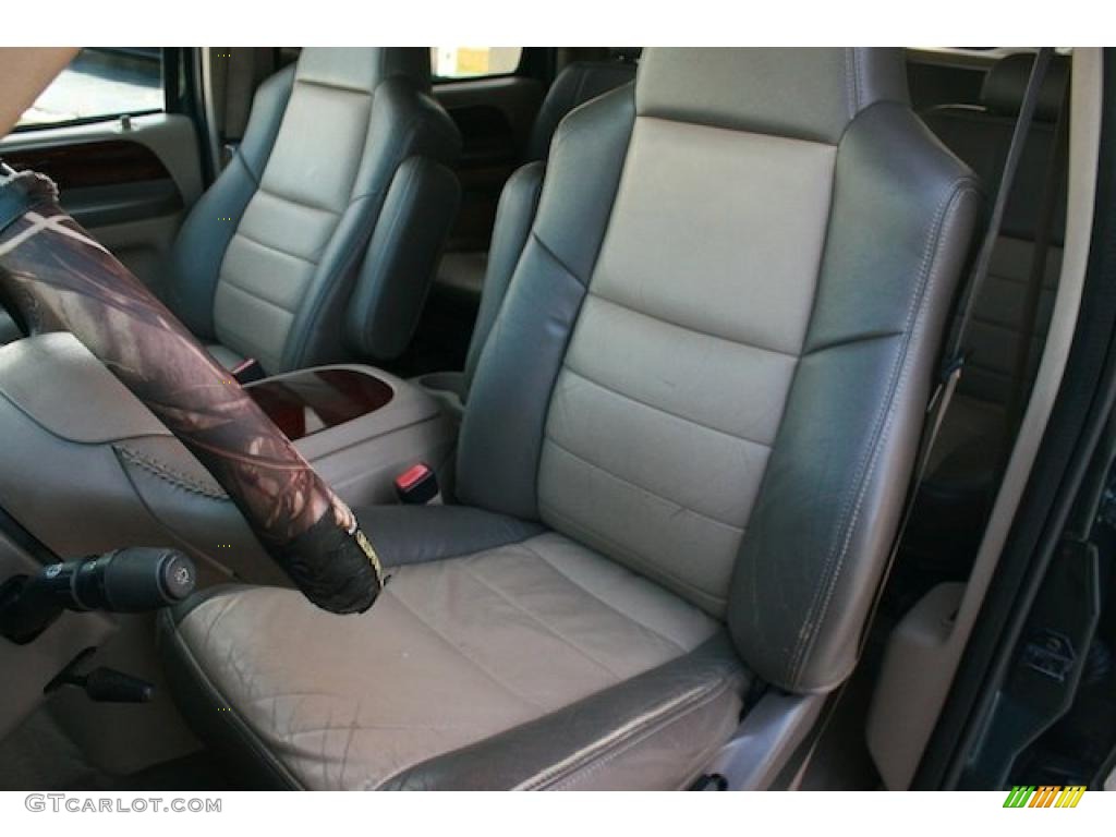 Medium Parchment Interior 2003 Ford Excursion Eddie Bauer 4x4 Photo #42647152