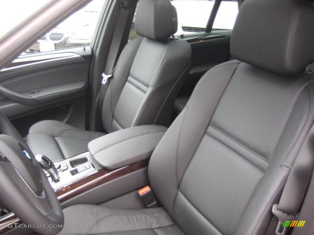 Black Interior 2011 BMW X5 xDrive 35d Photo #42647900