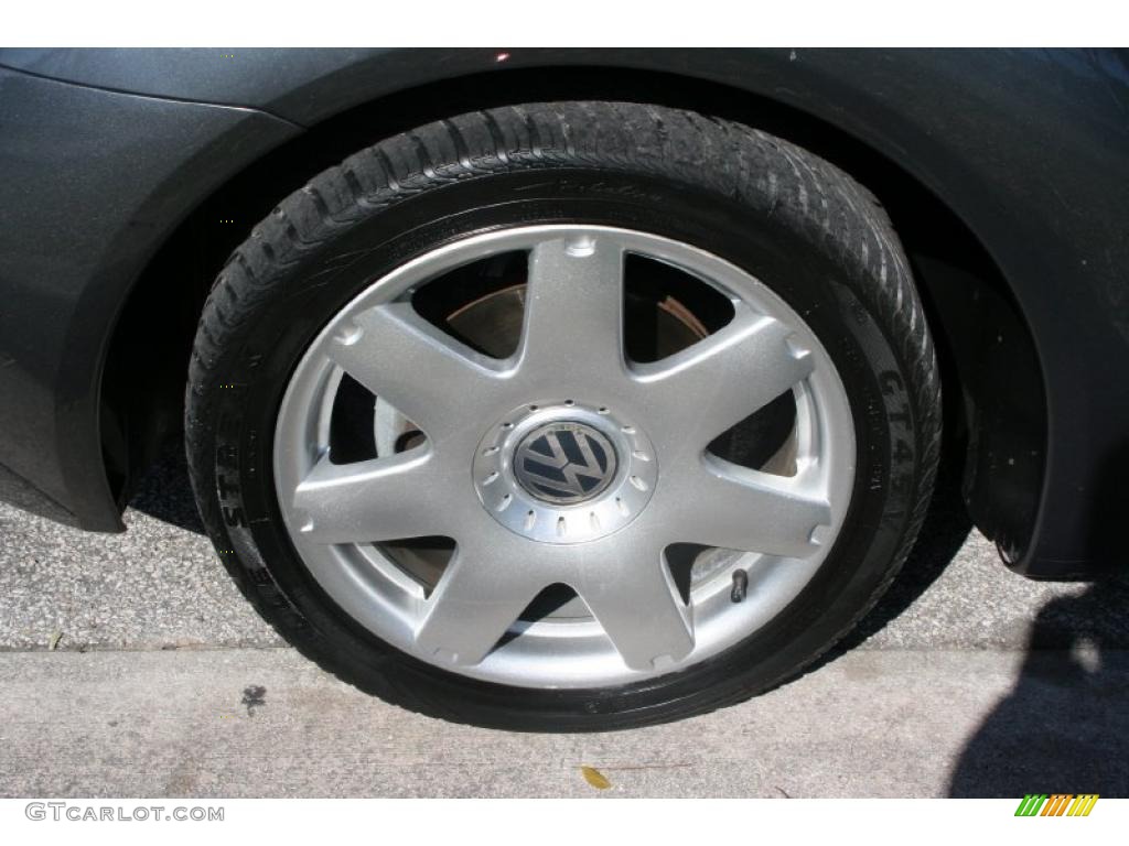 2003 Volkswagen New Beetle GLX 1.8T Coupe Wheel Photo #42647920