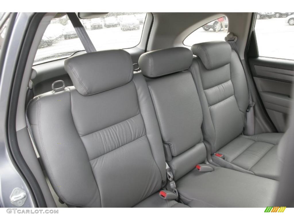 2008 CR-V LX 4WD - Glacier Blue Metallic / Gray photo #15