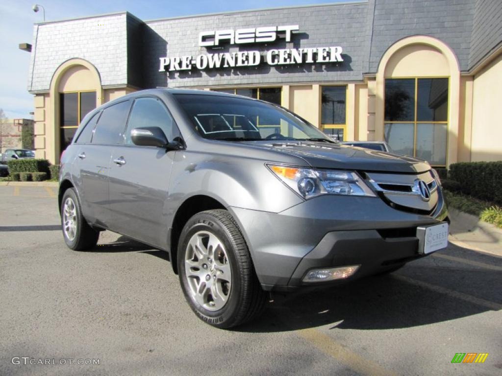Sterling Gray Metallic Acura MDX