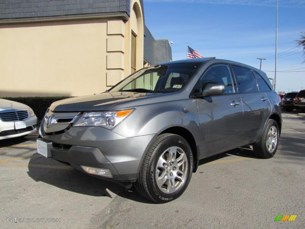 2008 MDX  - Sterling Gray Metallic / Ebony photo #3