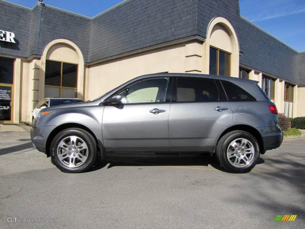 2008 MDX  - Sterling Gray Metallic / Ebony photo #4