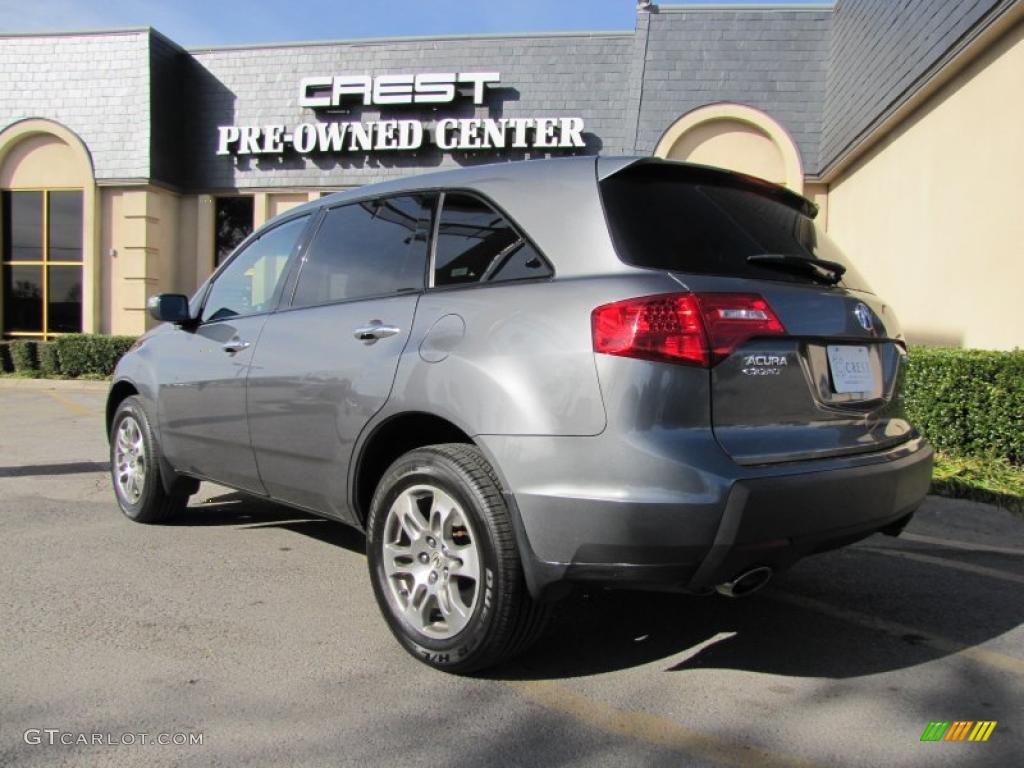 2008 MDX  - Sterling Gray Metallic / Ebony photo #5
