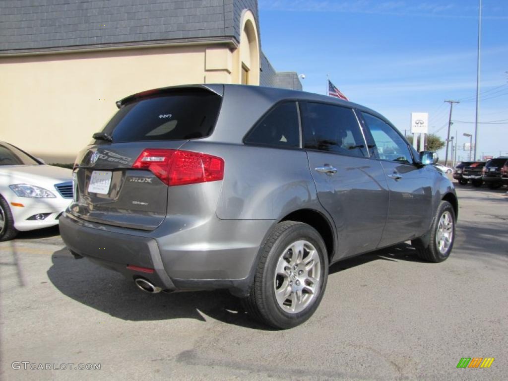 2008 MDX  - Sterling Gray Metallic / Ebony photo #6