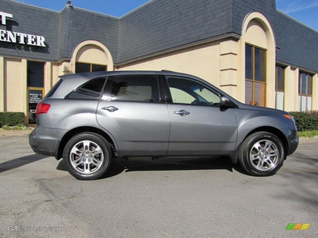 2008 MDX  - Sterling Gray Metallic / Ebony photo #7