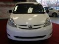 2009 Super White Toyota Sienna LE  photo #2