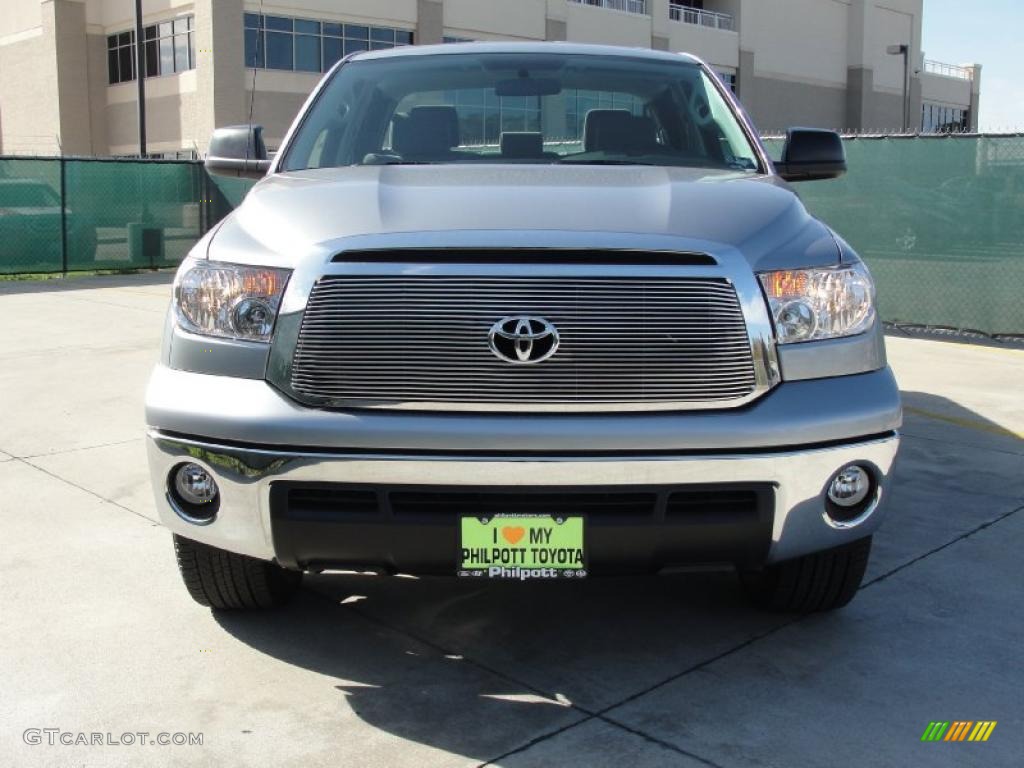 2011 Tundra Double Cab - Silver Sky Metallic / Graphite Gray photo #8