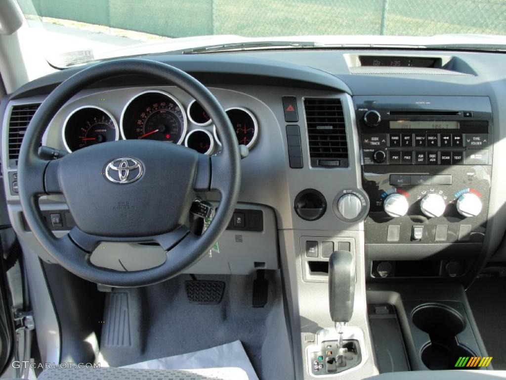 2011 Tundra Double Cab - Silver Sky Metallic / Graphite Gray photo #24
