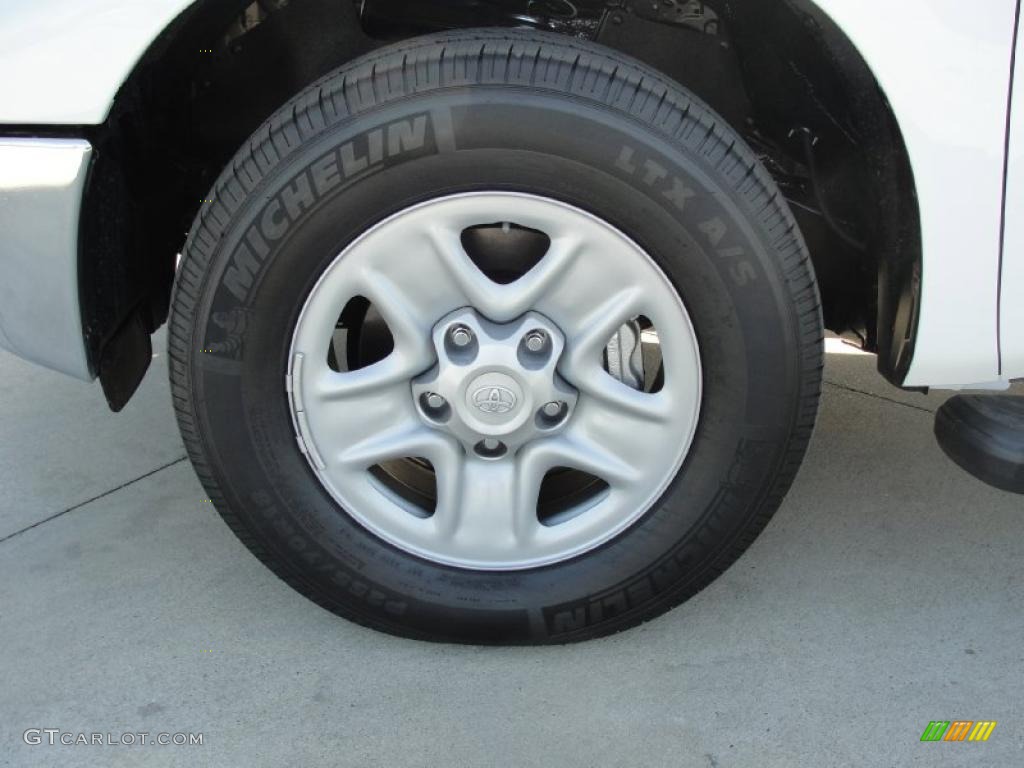 2011 Tundra Double Cab - Super White / Graphite Gray photo #10