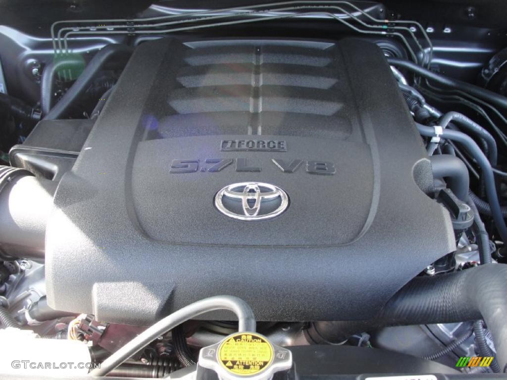 2011 Toyota Tundra TSS CrewMax 5.7 Liter i-Force DOHC 32-Valve Dual VVT-i V8 Engine Photo #42661620