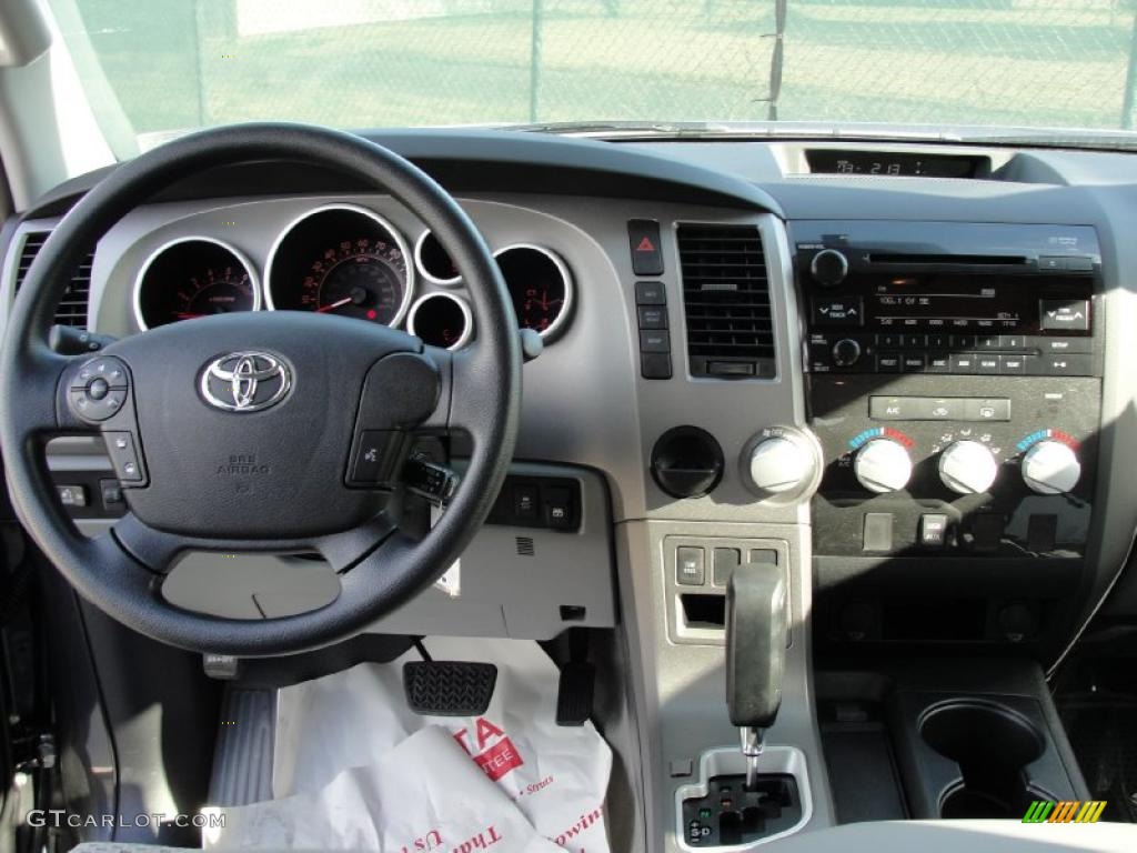 2011 Toyota Tundra TSS CrewMax Graphite Gray Dashboard Photo #42661716