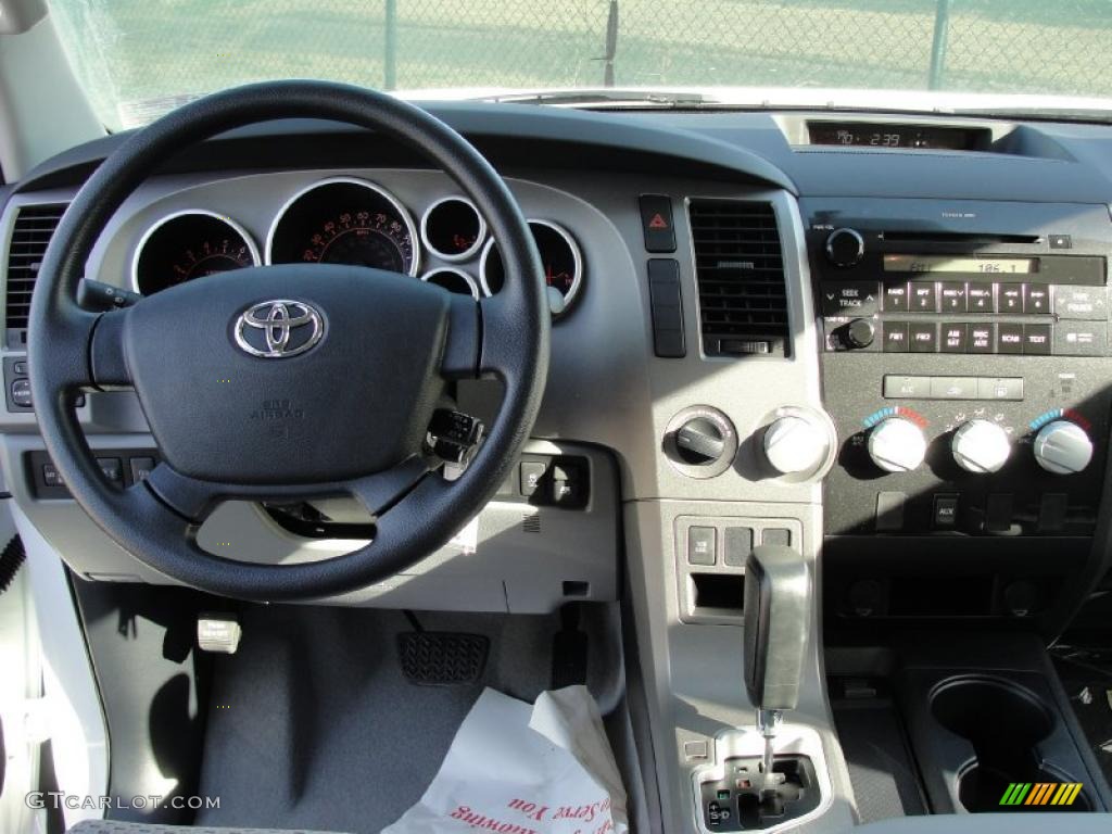 2011 Toyota Tundra CrewMax 4x4 Graphite Gray Dashboard Photo #42662277