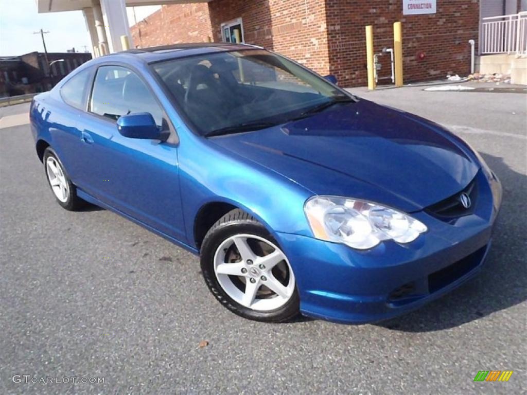 Arctic Blue Pearl 2002 Acura RSX Type S Sports Coupe Exterior Photo #42662422