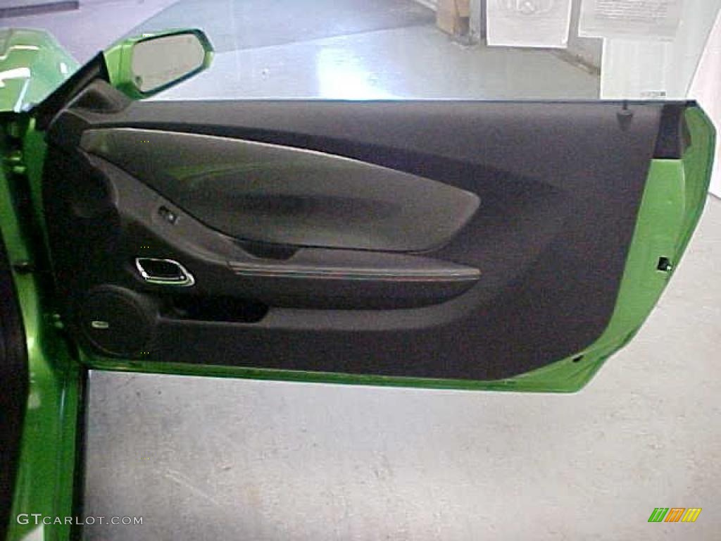 2011 Camaro LT/RS Coupe - Synergy Green Metallic / Black photo #5