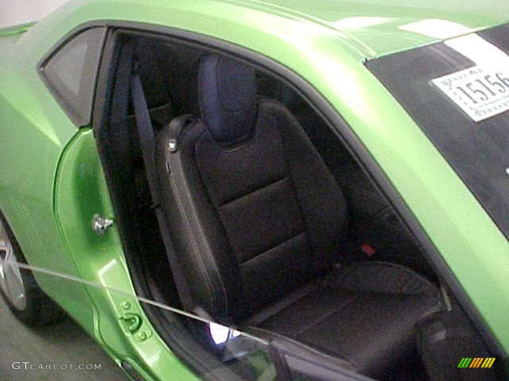 2011 Camaro LT/RS Coupe - Synergy Green Metallic / Black photo #7