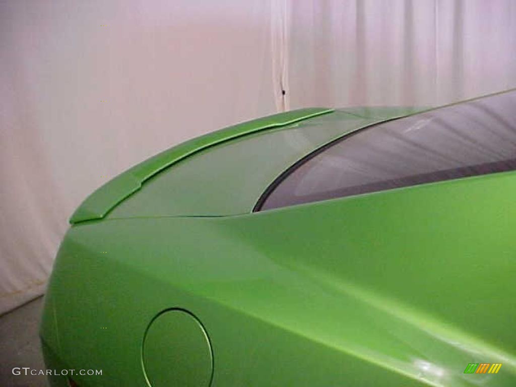 2011 Camaro LT/RS Coupe - Synergy Green Metallic / Black photo #9