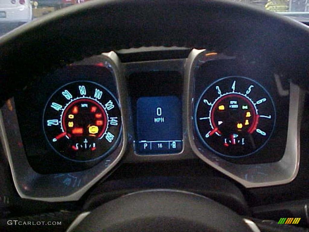 2011 Camaro LT/RS Coupe - Synergy Green Metallic / Black photo #16