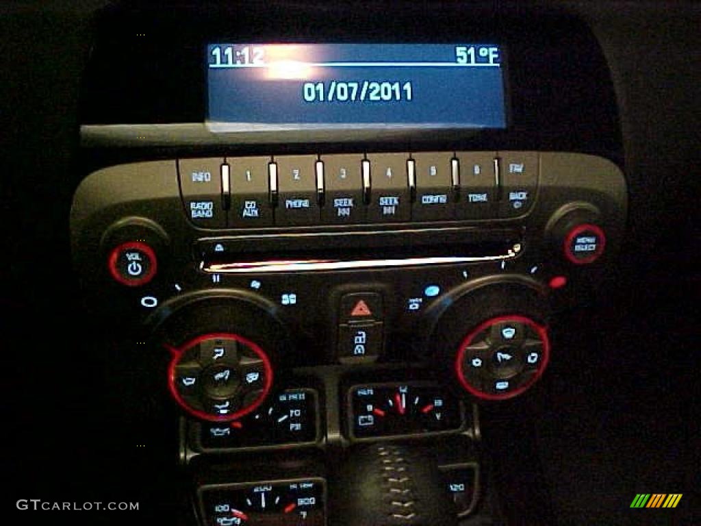 2011 Camaro LT/RS Coupe - Synergy Green Metallic / Black photo #19