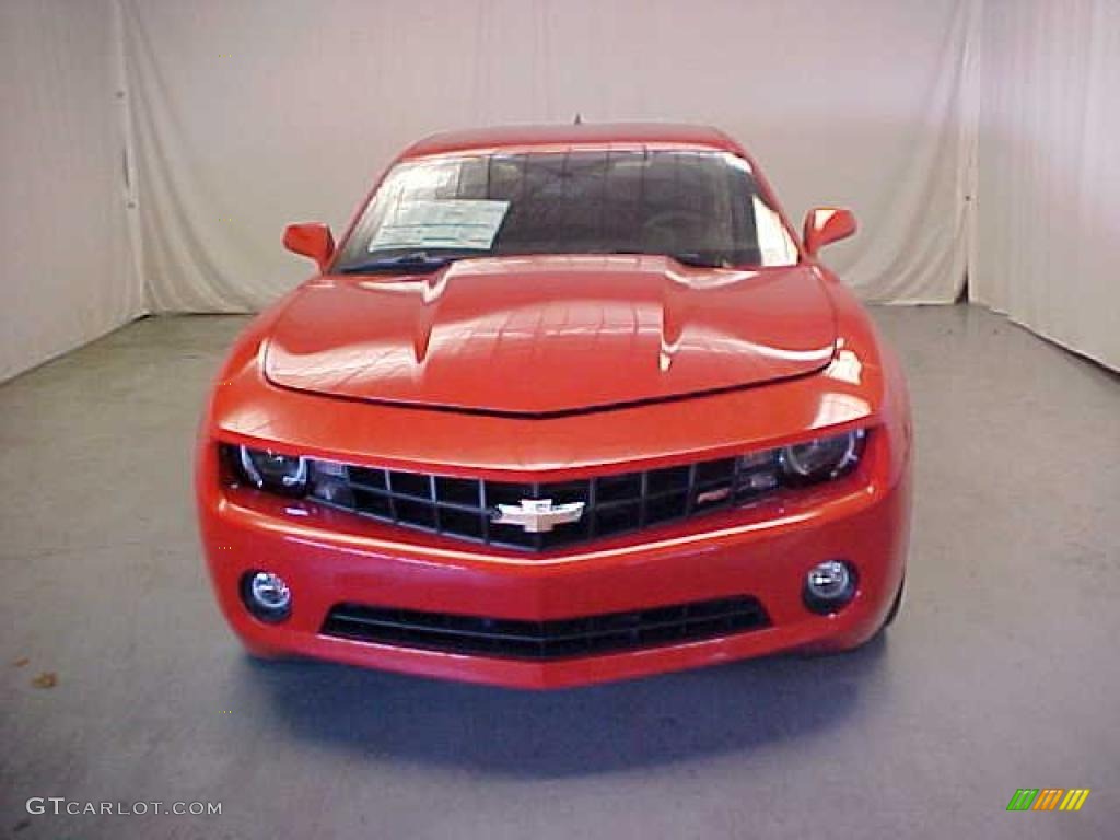 2011 Camaro LT/RS Coupe - Victory Red / Black photo #2