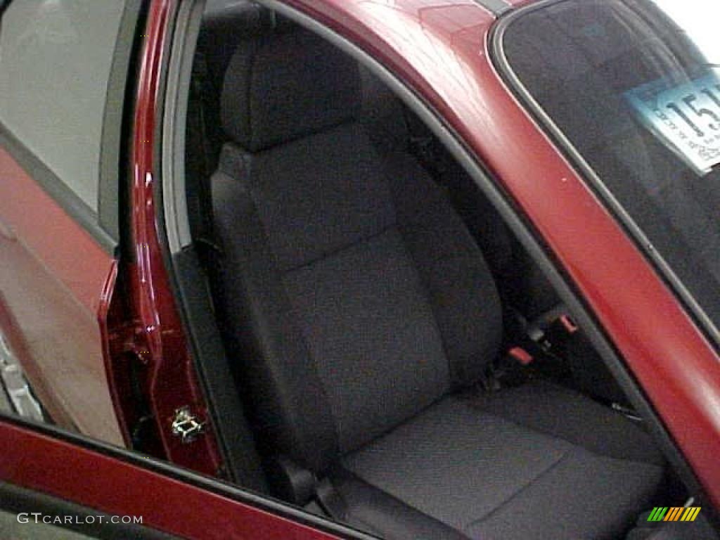 2011 Aveo LT Sedan - Sport Red / Charcoal photo #8