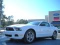 2011 Performance White Ford Mustang V6 Premium Coupe  photo #1