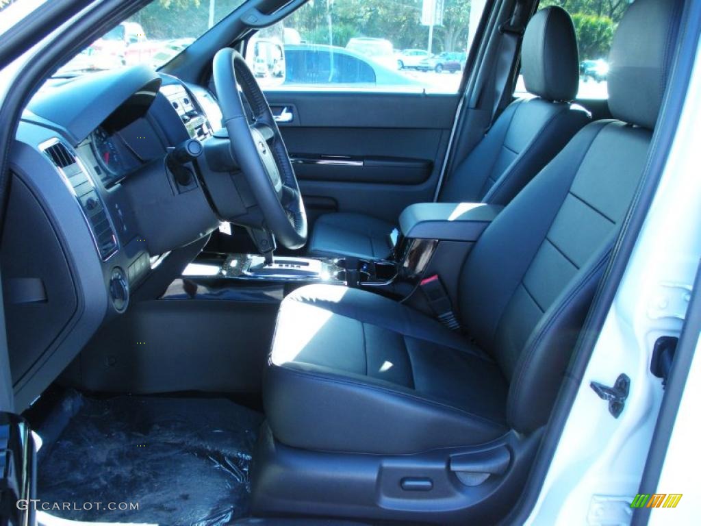 Charcoal Black Interior 2011 Ford Escape Limited Photo #42668634