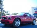 2011 Red Candy Metallic Ford Mustang V6 Premium Coupe  photo #1