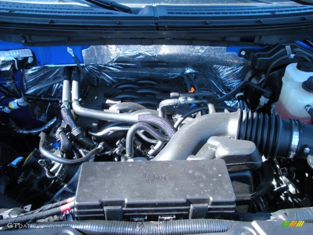 2011 F150 FX4 SuperCrew 4x4 - Blue Flame Metallic / Black photo #11
