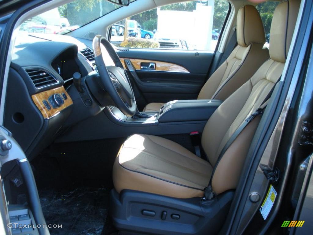 Canyon/Charcoal Black Interior 2011 Lincoln MKX FWD Photo #42669594