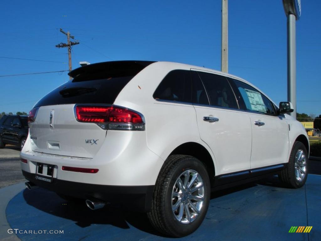 White Platinum Tri-Coat 2011 Lincoln MKX FWD Exterior Photo #42669742