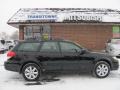 2008 Obsidian Black Pearl Subaru Outback 2.5i Limited Wagon  photo #17