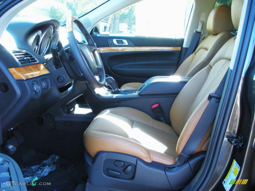 Canyon Brown Interior 2011 Lincoln MKT AWD EcoBoost Photo #42669990