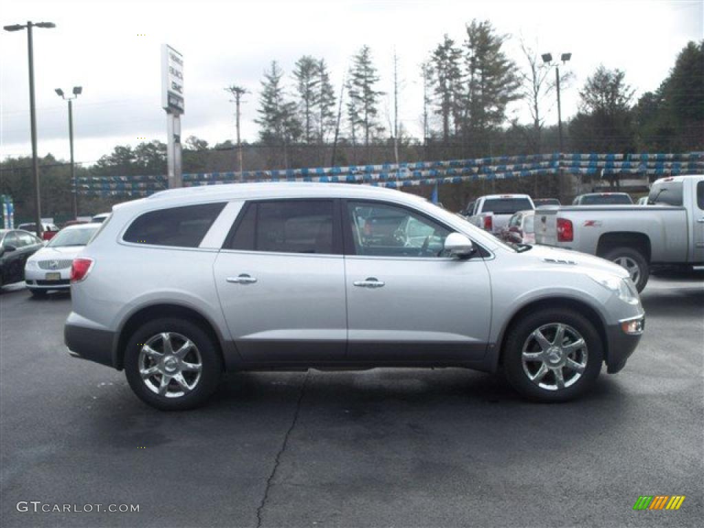 2010 Enclave CXL AWD - Quicksilver Metallic / Ebony/Ebony photo #5