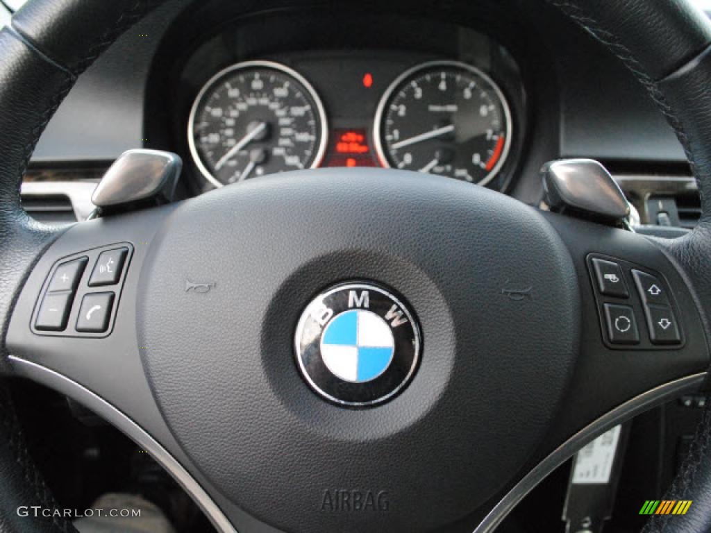 2008 3 Series 328i Coupe - Titanium Silver Metallic / Black photo #18