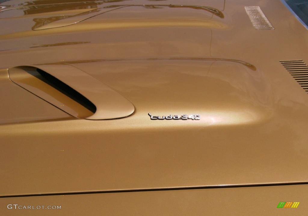 1972 Plymouth Cuda 340 Coupe Marks and Logos Photo #426744