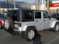 2007 Bright Silver Metallic Jeep Wrangler Unlimited Sahara  photo #8