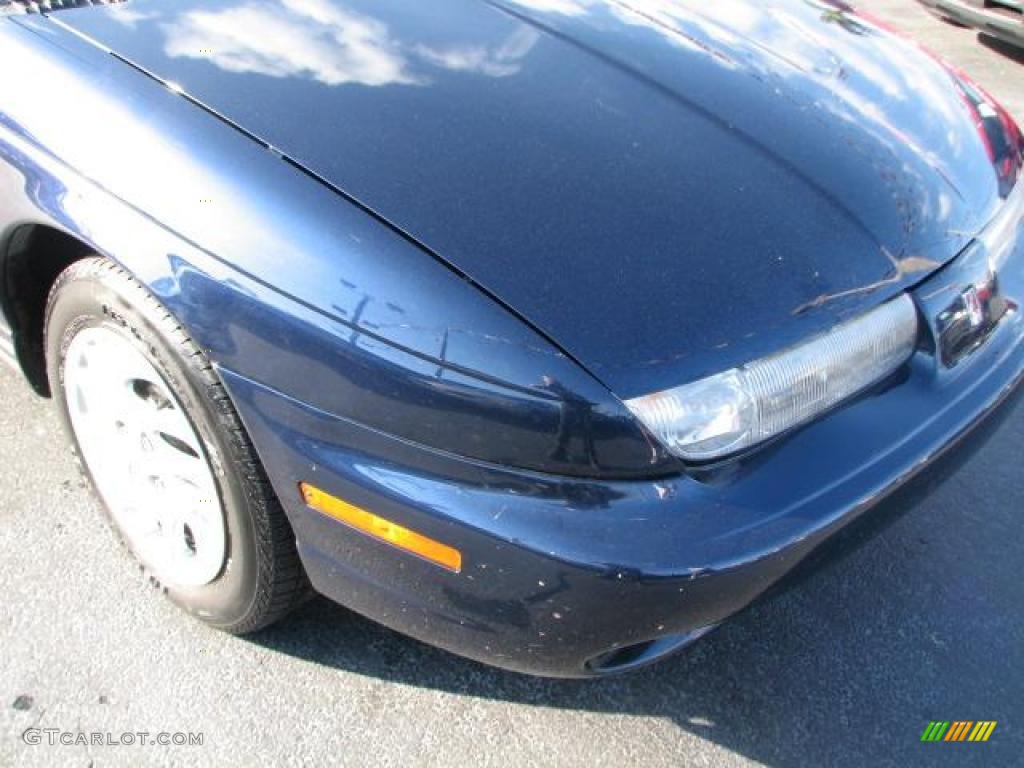 1998 S Series SL2 Sedan - Dark Blue Pearl Metallic / Black/Gray photo #2