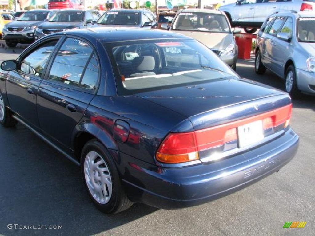 1998 S Series SL2 Sedan - Dark Blue Pearl Metallic / Black/Gray photo #7