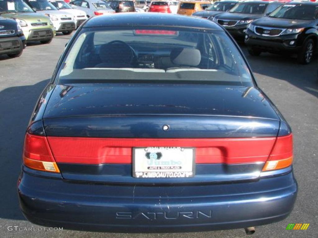 1998 S Series SL2 Sedan - Dark Blue Pearl Metallic / Black/Gray photo #8