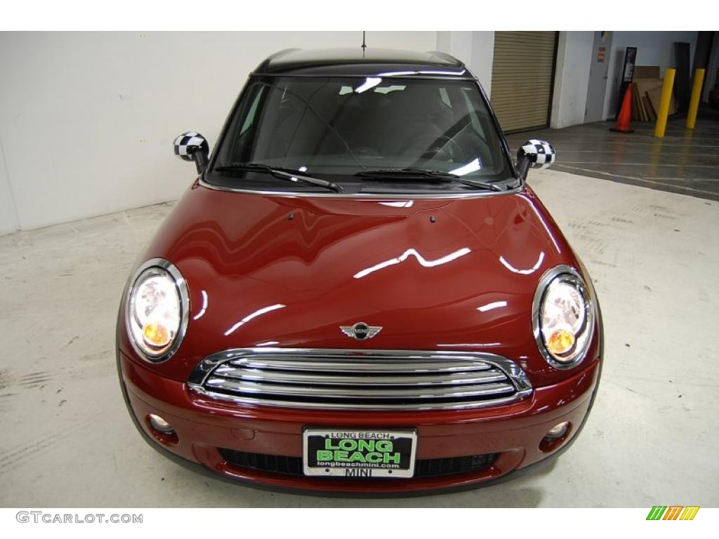 2009 Cooper Clubman - Nightfire Red Metallic / Punch Carbon Black Leather photo #11