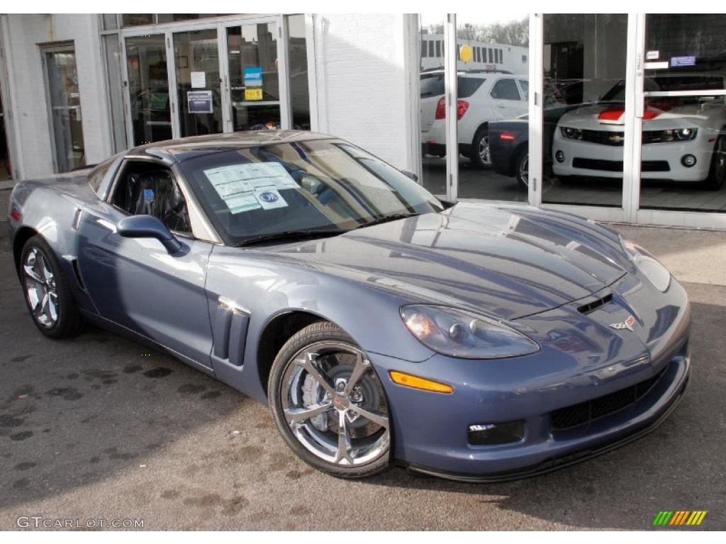 2011 Corvette Grand Sport Coupe - Supersonic Blue Metallic / Ebony Black photo #1