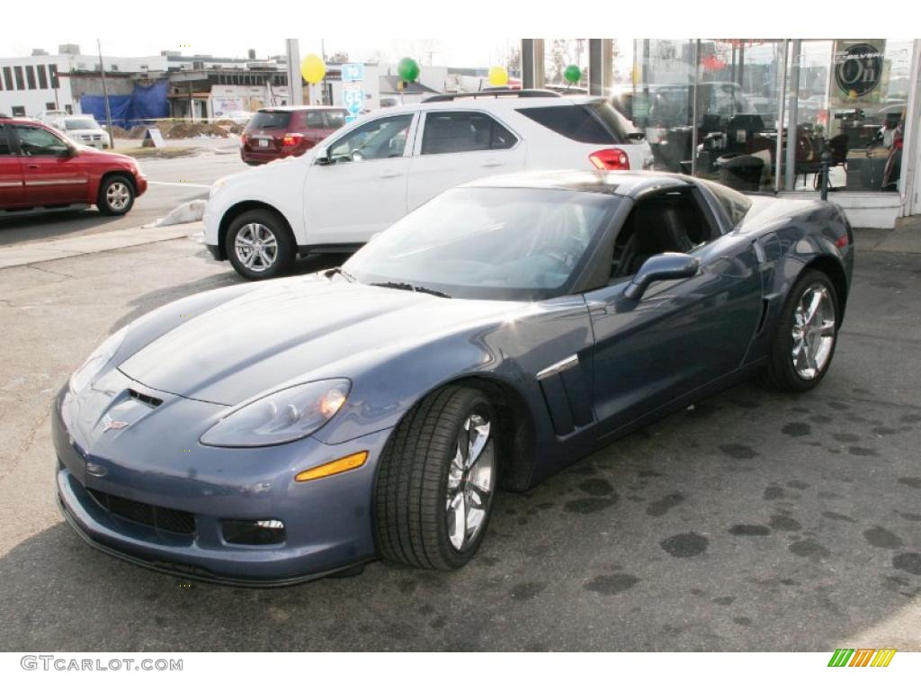 Supersonic Blue Metallic 2011 Chevrolet Corvette Grand Sport Coupe Exterior Photo #42676494