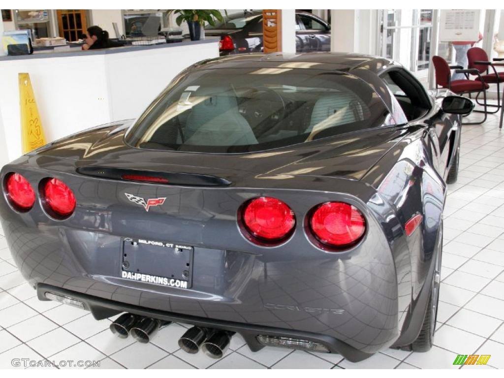 2011 Corvette Grand Sport Coupe - Cyber Gray Metallic / Titanium Gray photo #8